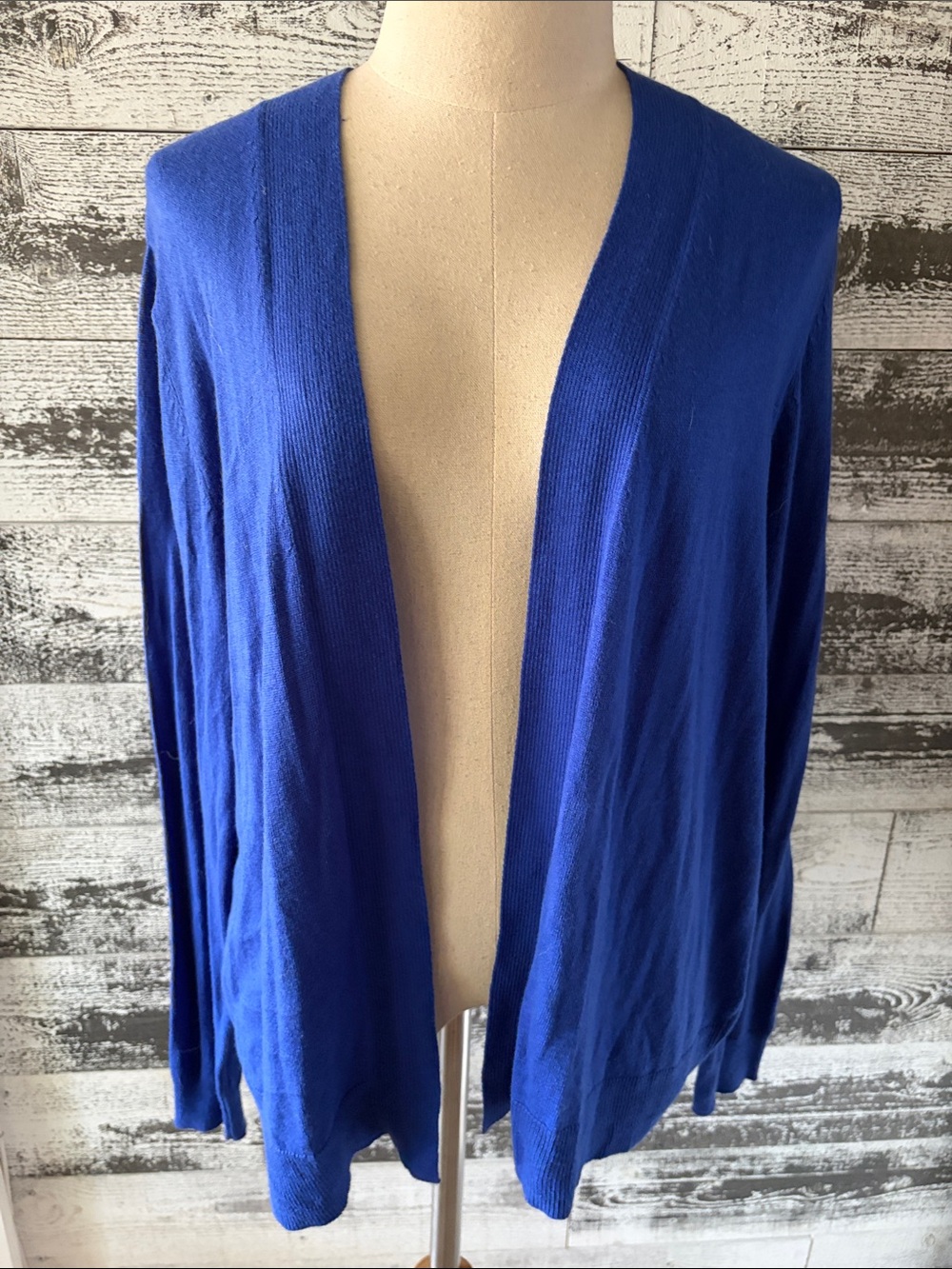 NWT Old Navy Women’s Open-Front Royal Blue Sweater Cardigan